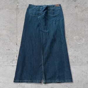 Mens vintage Y2K baggy wideleg blue denim jeans size 38x32 Lee relaxed fit